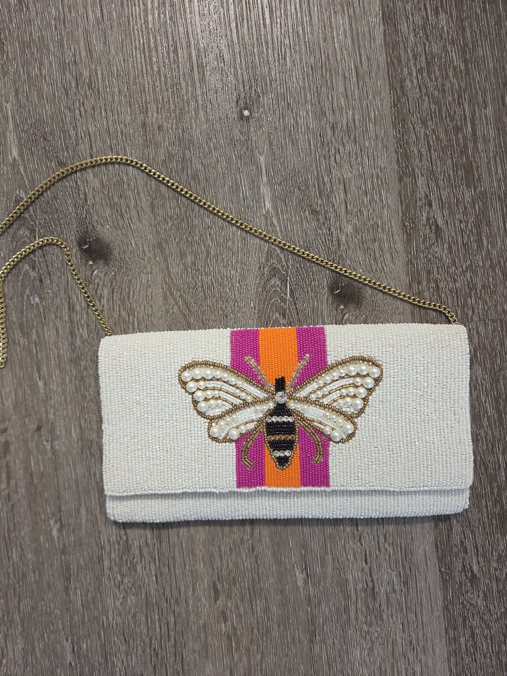 Beaded Crossbody Bag